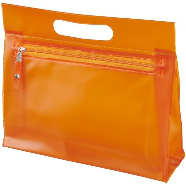 Custom Printed Paulo transparent PVC toiletry bag - Image 2