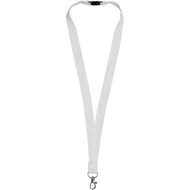 Custom Printed Dylan cotton lanyard with safety clip - Image 4