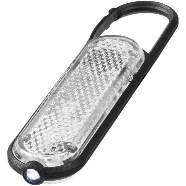 Custom Printed Ceres LED reflector light with carabiner - Image 2