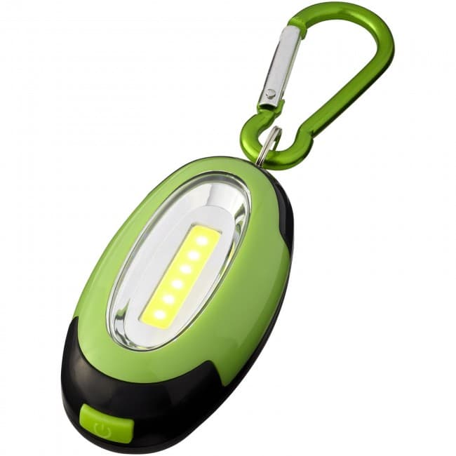 Custom Printed Atria COB light with carabiner - Image 2