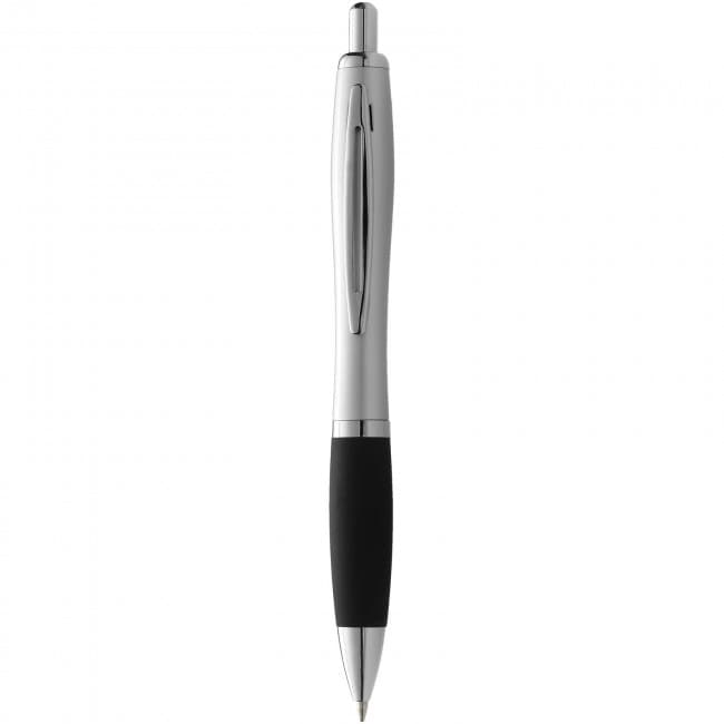 Custom Printed Mandarine ballpoint pen with soft-touch grip - Image 2