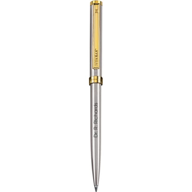 Custom Printed senator Delgado Classic Steel metal ball pen