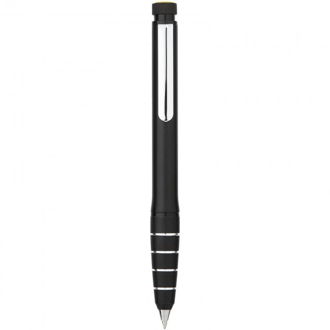 Custom Printed Jura dual aluminium ballpoint pen and highlighter - Image 2