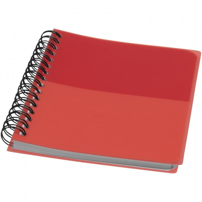 Custom Printed Colour-block A6 spiral notebook - Image 3