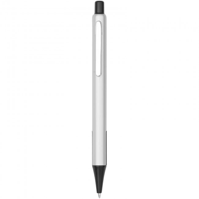 Custom Printed Milas ballpoint pen with rubber grips - Image 5