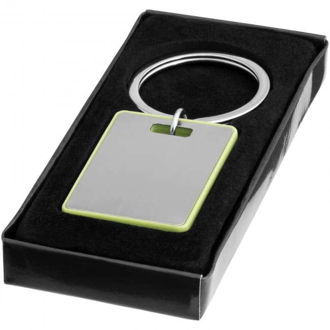 Custom Printed Donato rectangular keychain - Image 1