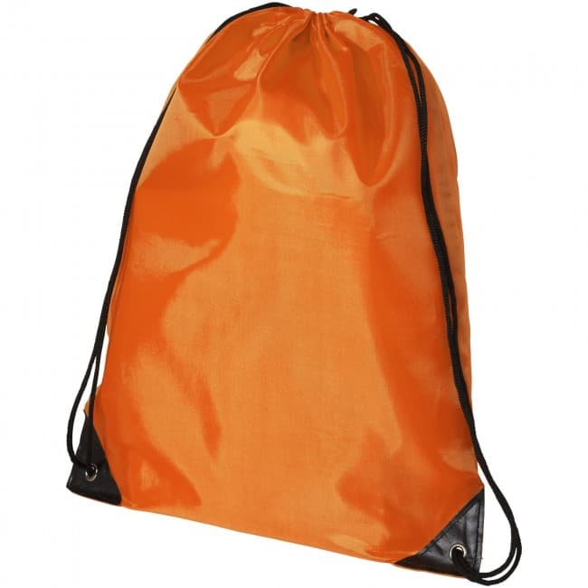 Custom Printed Oriole premium drawstring backpack - Image 1