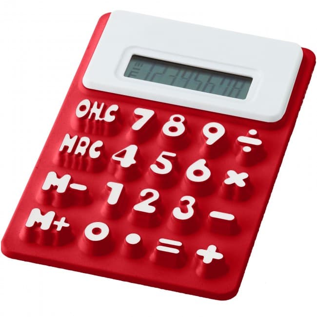 Custom Printed Splitz flexible calculator - Image 3