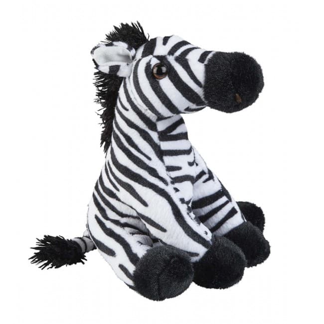 Custom Printed 18cm Zebra Plush