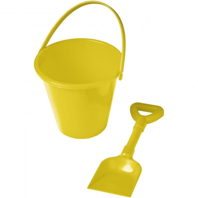 Custom Printed Finn beach bucket and spade - Image 1