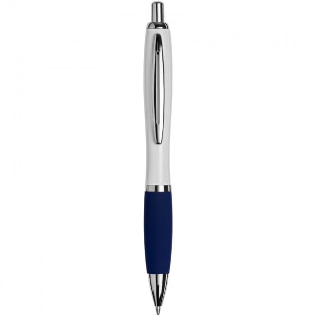 Custom Printed Metal curvy ballpoint pen-BK - Image 1