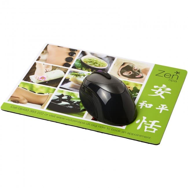 Custom Printed Q-Mat® rectangular mouse mat