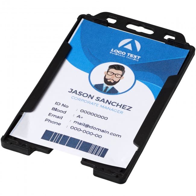 Custom Printed Pierre transparent badge holder - Image 6