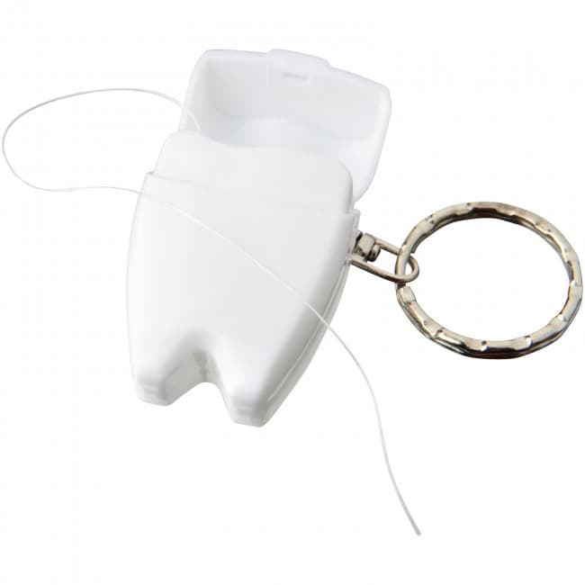 Custom Printed Demi dental floss keychain