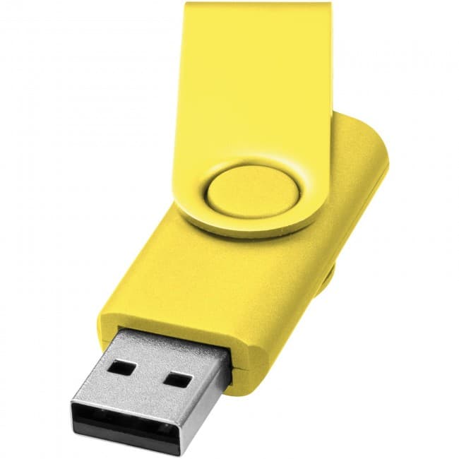 Custom Printed Rotate-metallic 2GB USB flash drive - Image 2