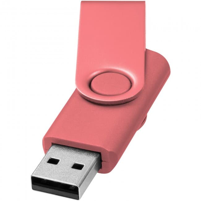 Custom Printed Rotate-metallic 2GB USB flash drive - Image 1