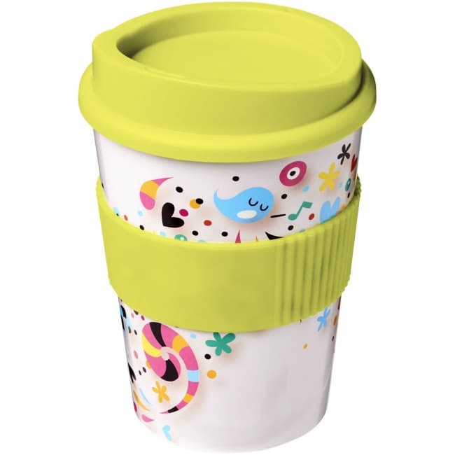 Custom Printed Brite Americano Medio Tumbler With Grip 300ml - Image 1