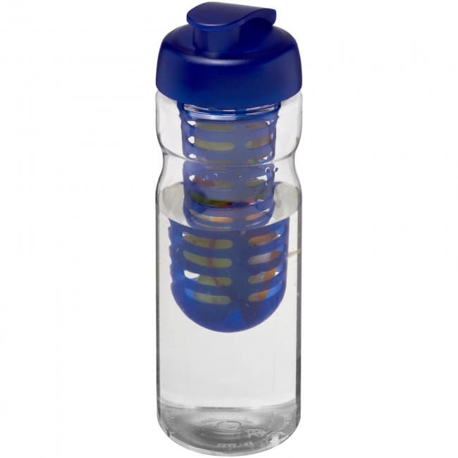 Custom Printed H2O Base® 650 ml flip lid sport bottle & infuser - Image 7