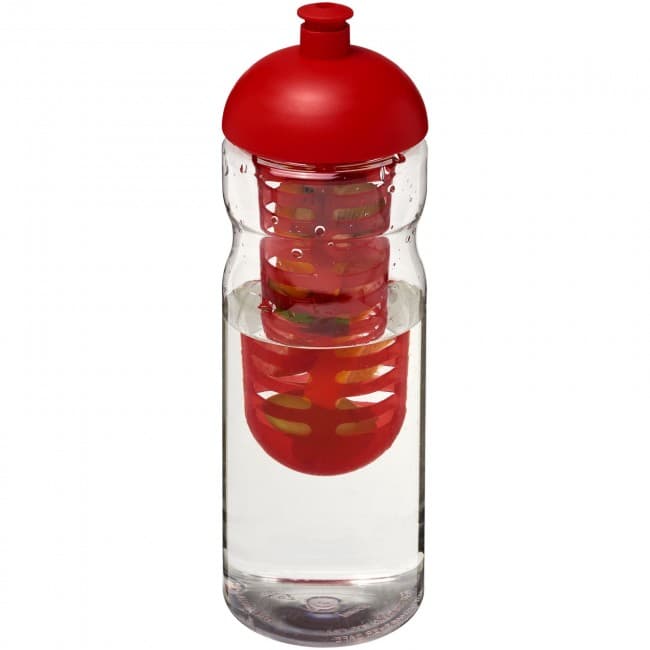 Custom Printed H2O Base® 650 ml dome lid sport bottle & infuser - Image 6