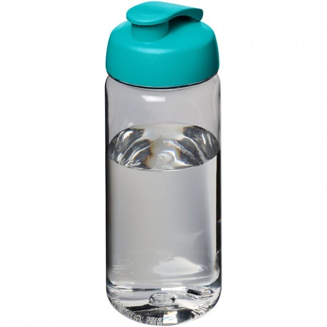 Custom Printed H2O Octave Tritan? 600 ml flip lid sport bottle - Image 6