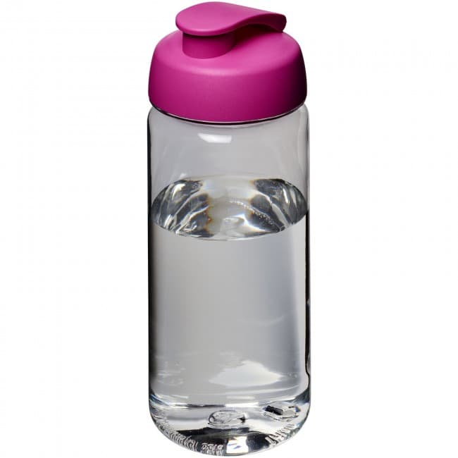 Custom Printed H2O Octave Tritan? 600 ml flip lid sport bottle - Image 9