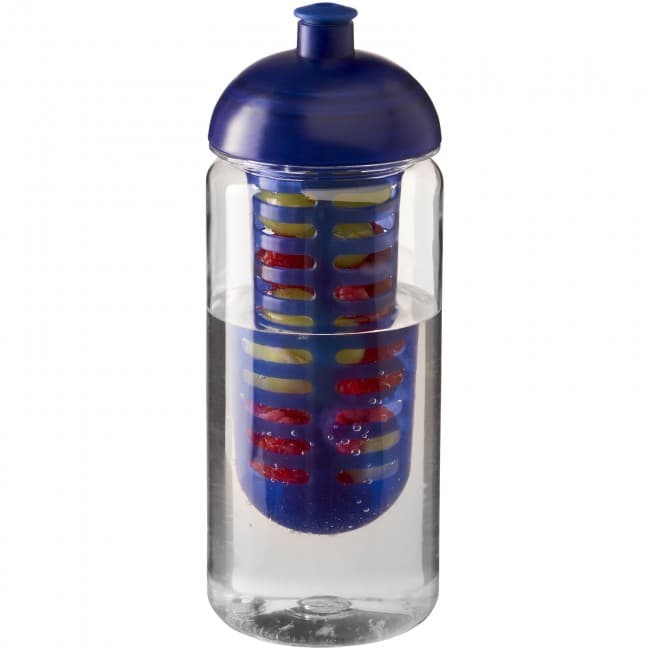 Custom Printed H2O Octave Tritan? 600 ml dome lid bottle & infuser - Image 2