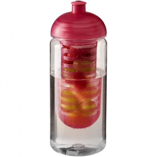 Custom Printed H2O Octave Tritan? 600 ml dome lid bottle & infuser - Image 7