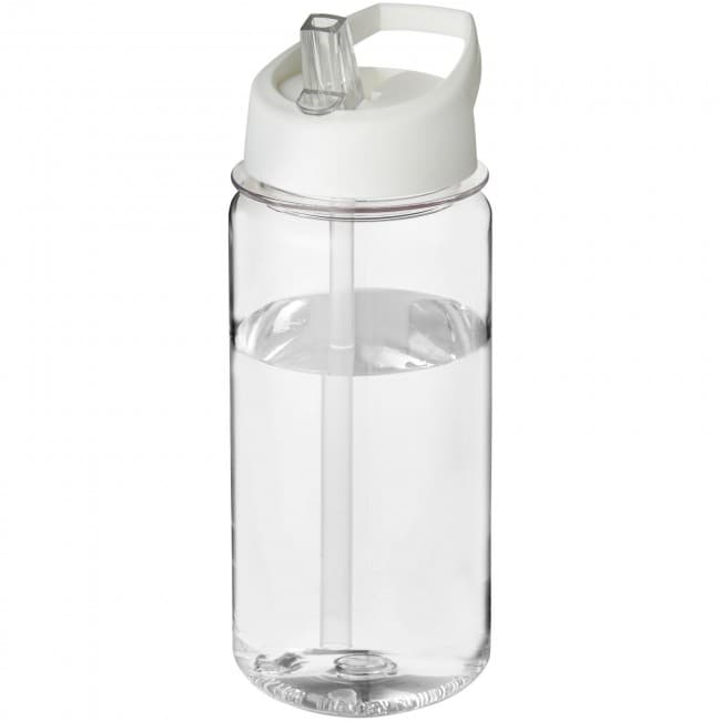 Custom Printed H2O Octave Tritan? 600 ml spout lid sport bottle - Image 3