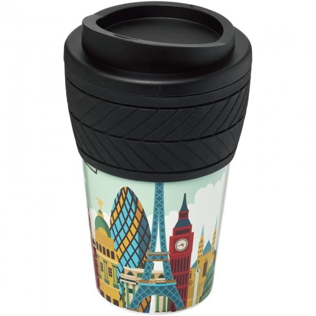 Custom Printed Brite Americano Tyre Insulated Tumbler 350ml - Image 2