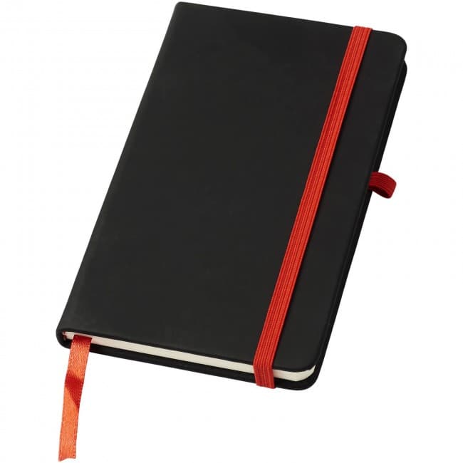 Custom Printed Noir A6 notebook with lined pages - Image 4