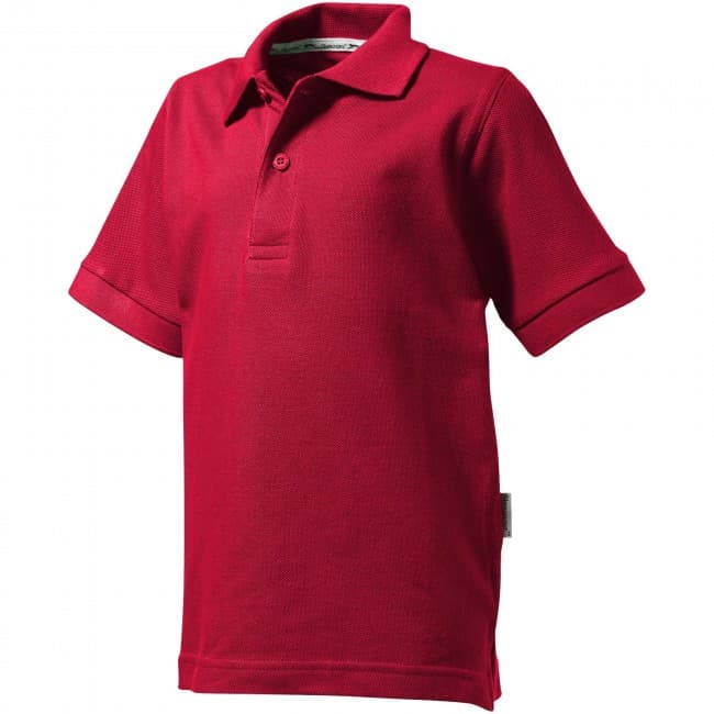 Custom Printed Forehand short sleeve kids polo - Image 5