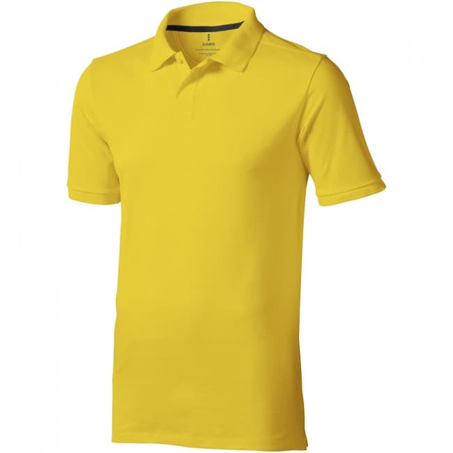 Custom Printed Calgary short sleeve men's polo - Image 6