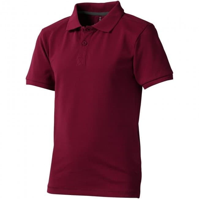 Custom Printed Calgary short sleeve kids polo - Image 3