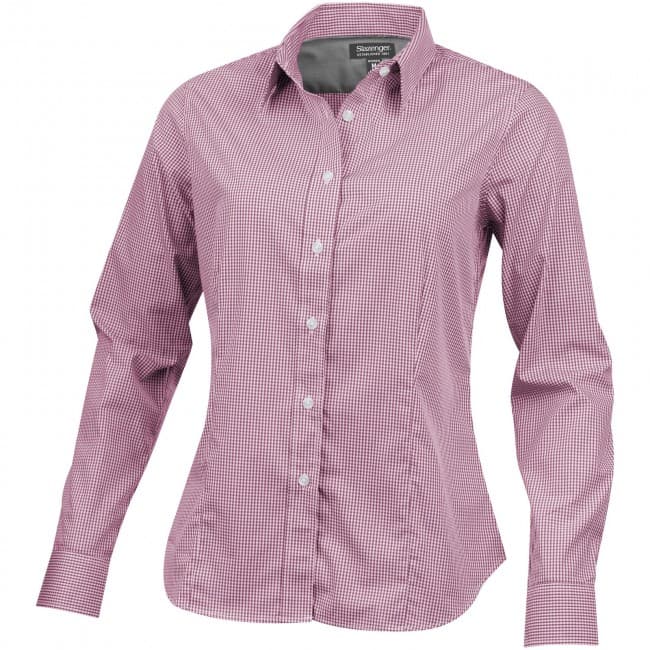 Custom Printed Net long sleeve ladies shirt - Image 4