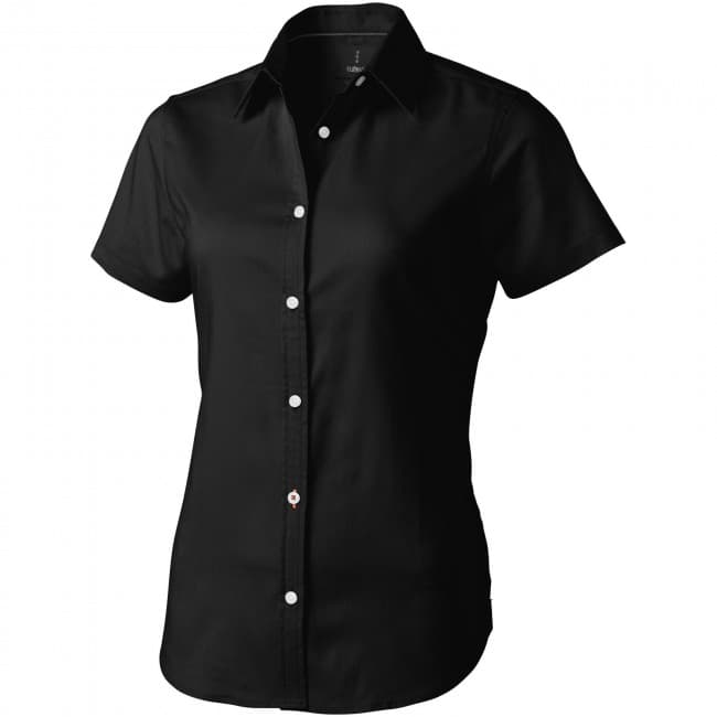 Custom Printed Manitoba short sleeve ladies Shirt - Image 1