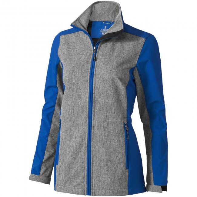 Custom Printed Vesper ladies softshell jacket - Image 1