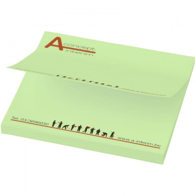 Custom Printed Sticky-Mate® squared sticky notes 75x75 - 25 pages - Image 2