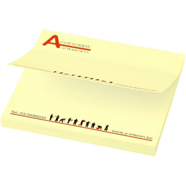 Custom Printed Sticky-Mate® large squared sticky notes 100x100 - 25 pages - Image 3