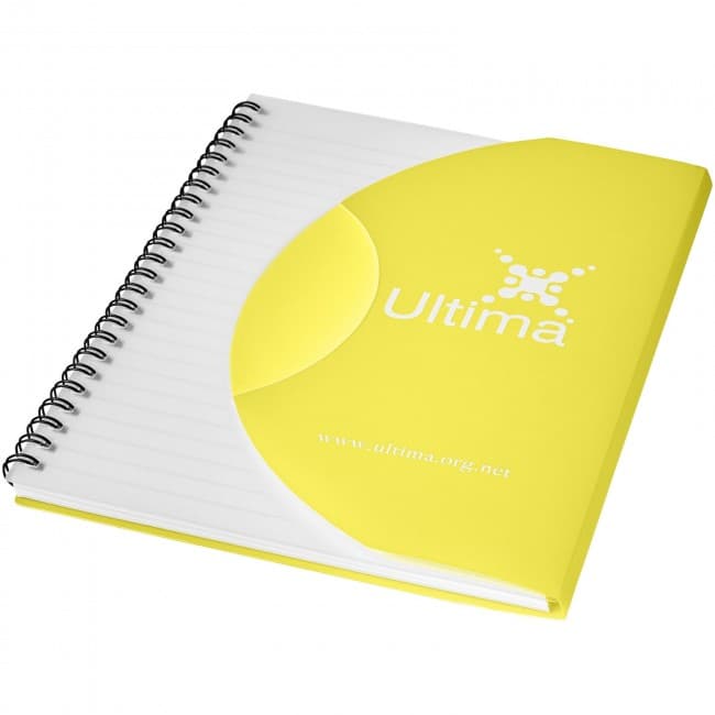 Custom Printed Curve A6 notebook - Image 2