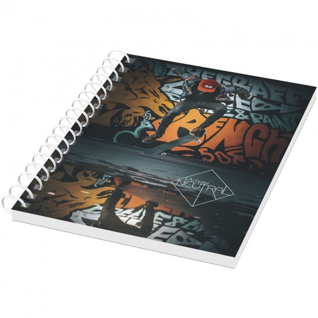 Custom Printed Desk-Mate® A6 notebook synthetic cover - Image 2