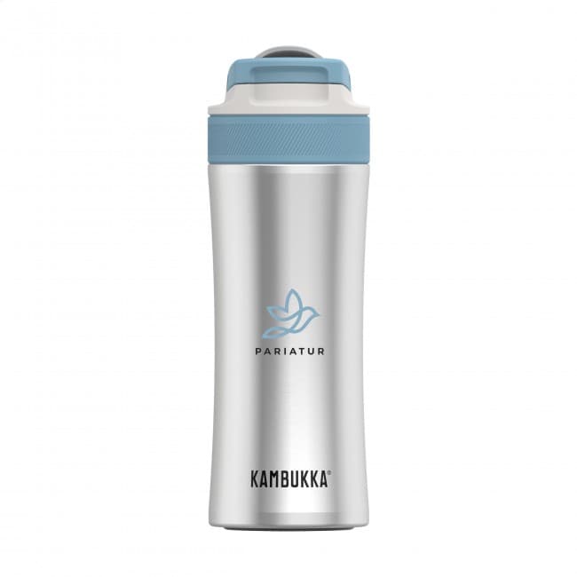 Custom Printed Kambukka® Lagoon Insulated 400 ml drinking bottle