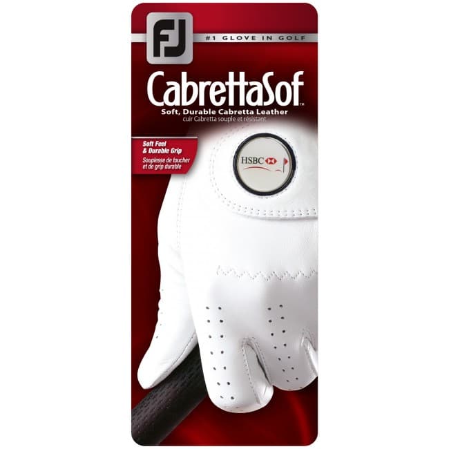 Custom Printed Footjoy Q-Mark Cabrettasof Gent's And Women's Golf Glove