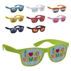 Custom Printed Wayfarer Style Sunglasses