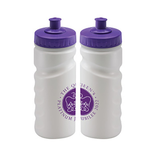 Custom Printed Jubilee White Printed Bottle