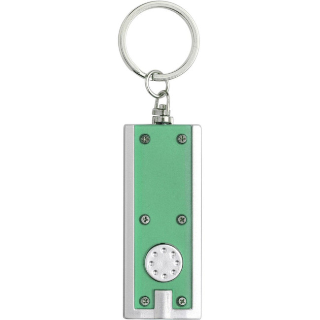 Custom Printed Plastic LED torch keyring - Image 3