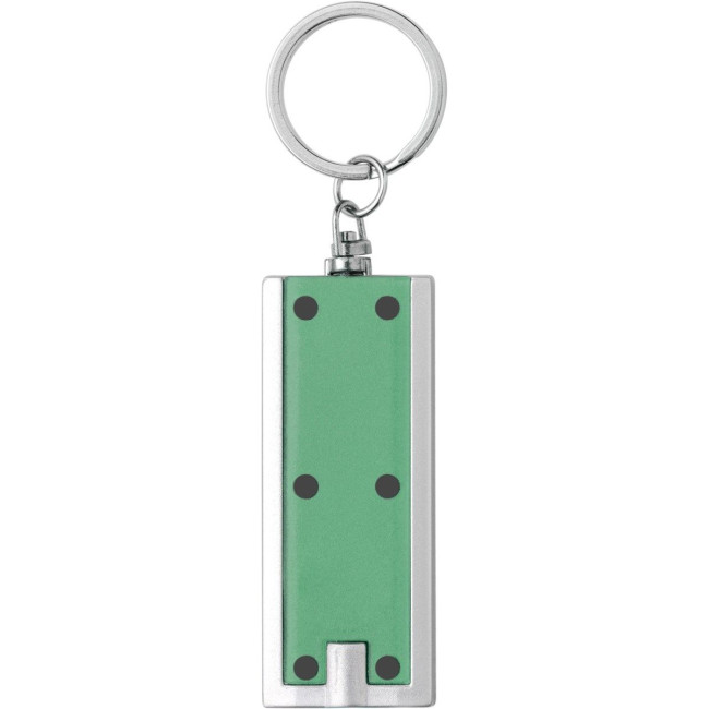 Custom Printed Plastic LED torch keyring - Image 4