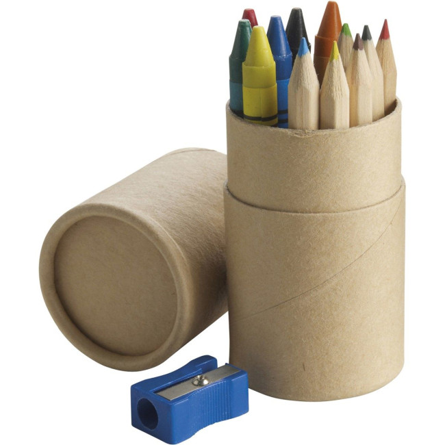 Custom Printed Colouring Pencil set - Image 2