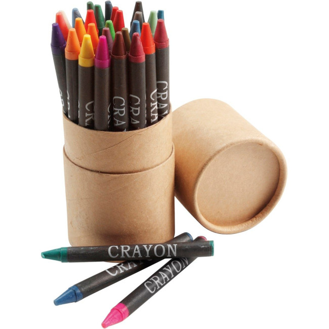 Custom Printed Crayon Set 30pc