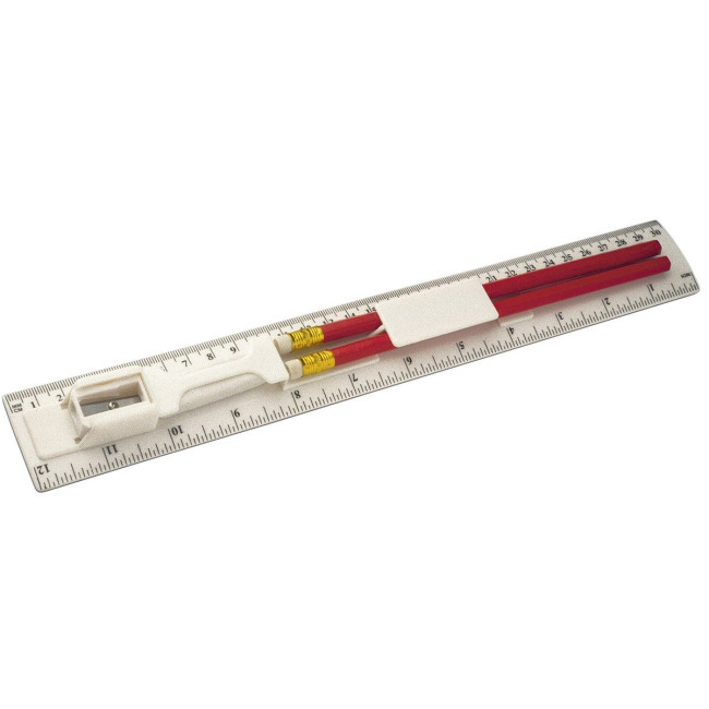 Custom Printed Plastic ruler 30cm - Image 2