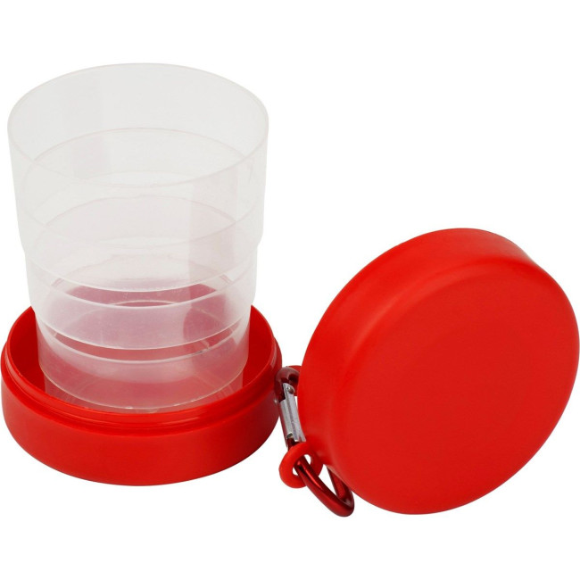 Custom Printed Plastic Foldable Drinking Cup 220ml - Image 2